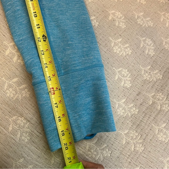 Prana Tori Capri Leggings Bundle of 2 Teal Lavender Heather Yoga Activewear Sz S - Picture 12 of 12